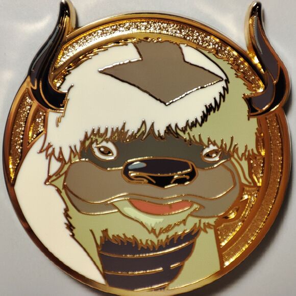 Avatar The Last Airbender Appa Y186 Enamel Pin Hyper Rare Official FigPin Mini - Picture 2 of 4